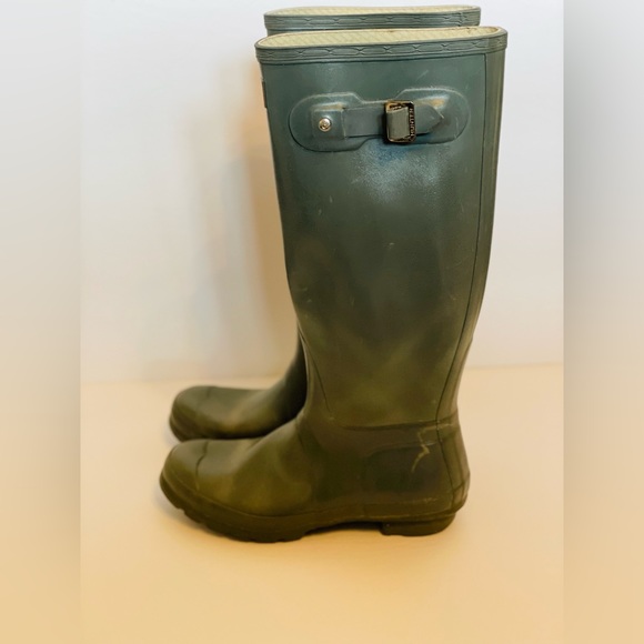 Hunter Rain Boots | Army Green | Size 6M/7F - Picture 7 of 14